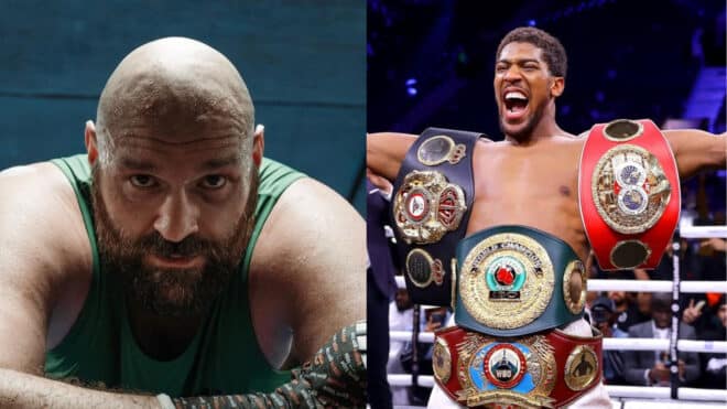 Anthony Joshua aimerait affronter Tyson Fury en 2025