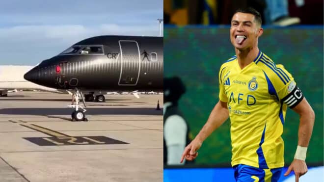 Cristiano Ronaldo s’offre un nouveau jet privé à 75 millions de dollars