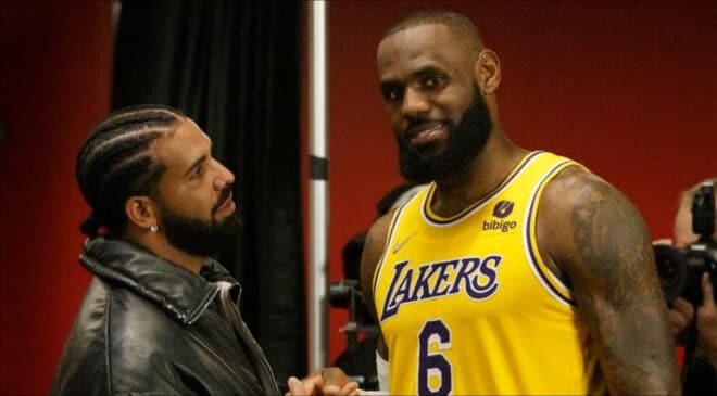 Drake balance des piques à LeBron James dans son nouveau freestyle