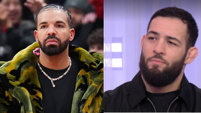 Nassourdine Imavov se moque de Drake qui a perdu un million après avoir parié sur sa défaite