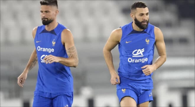 Longtemps mis en rivalité avec Karim Benzema, Olivier Giroud en a souffert